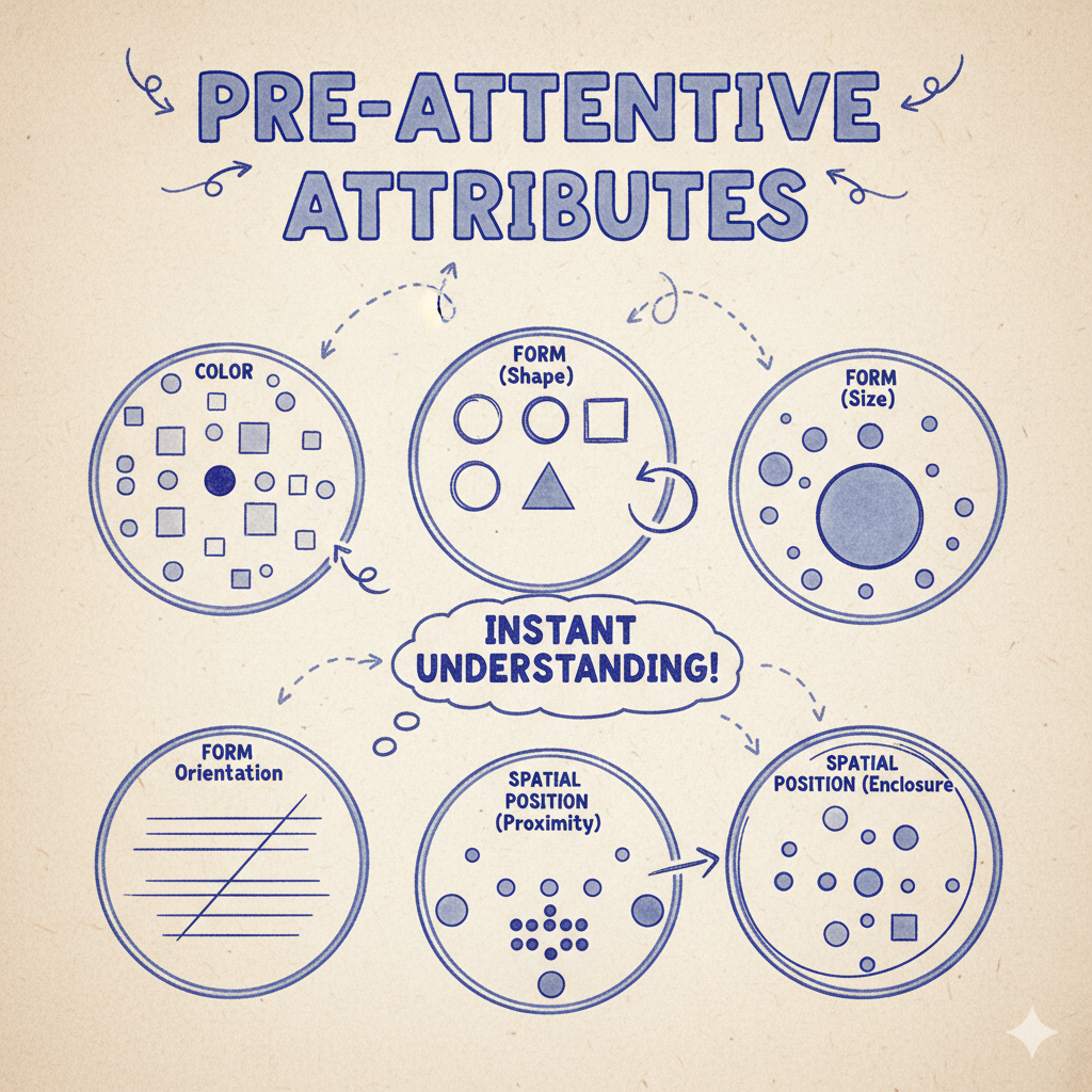 preattentive attributes