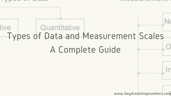 A Complete Guide to Types of Data and Measurement Scales
